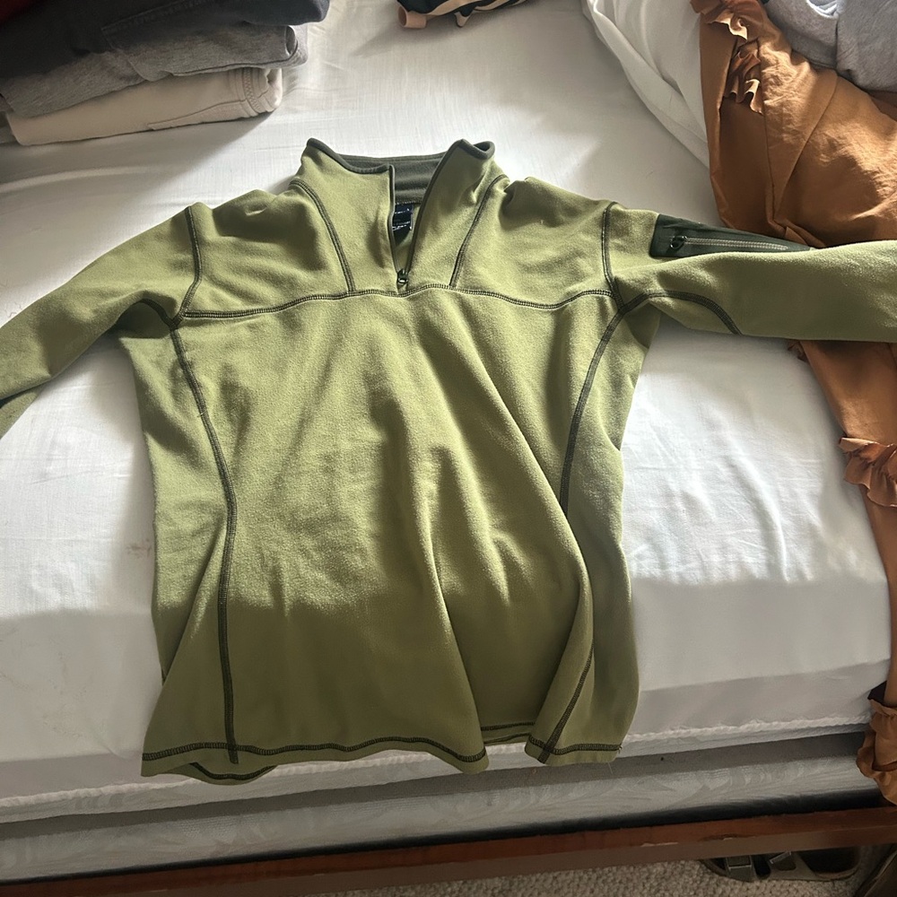 Olive Green Women’s Zip Up